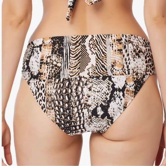 Bleu Rod Beattie Sun, Sea and Sand Sarong Hipster Swim Bottom NWT - Picture 3 of 5